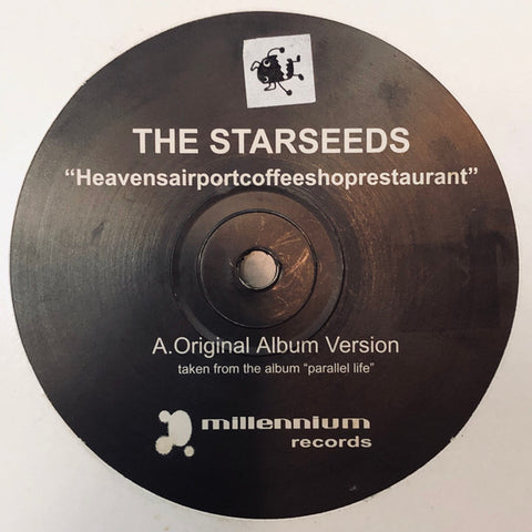 The Starseeds – Heavensairportcoffeeshoprestaurant - New 12" Single Record 1998 Millennium UK Vinyl - Downtempo / Ambient / Jungle