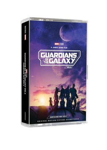 Various – Guardians Of The Galaxy: Vol. 3 (Awesome Mix: Vol. 3) (Original Motion Picture) - New Cassette 2023 Hollywood UK Smoke Brown Tape - Soundtrack