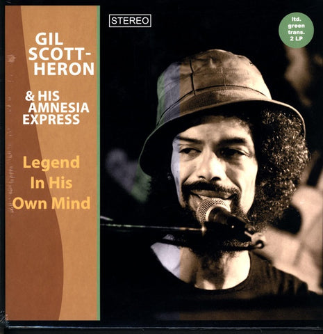 Gil Scott-Heron And His Amnesia Express – Legend In His Own Mind (1983) - New 2 LP Record 2023 MIG Germany Green Transparent Vinyl - Soul / Funk / Spoken Word