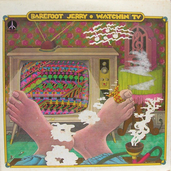 Barefoot Jerry ‎– Watchin' TV - VG+ Lp Record 1974 Stereo USA Original Vinyl - Rock - Shuga Records