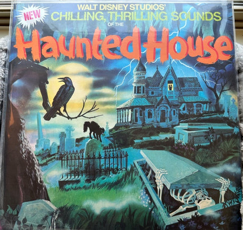 Unknown Artist – Chilling, Thrilling Sounds Of The Haunted House (1979) - New LP Record 2023 Walt Disney Clear Smoke Vinyl - Non-Music / Special Effects