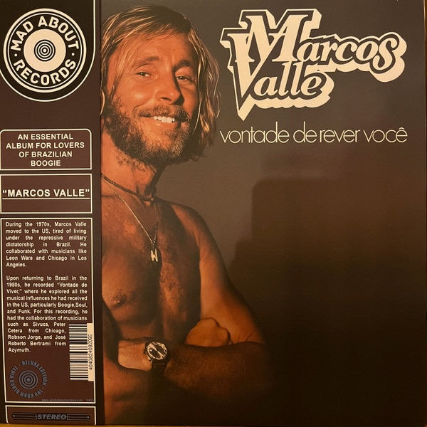 Marcos Valle - Vontade De Rever Você (1981) - New LP Record 2023 Mad About Record Portugal Vinyl - Brazilian / MPB / Boogie