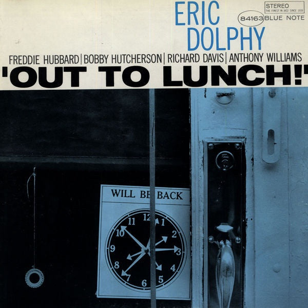 Eric Dolphy – Out To Lunch! (1964) - VG+ LP Record 1966 Blue Note USA Vinyl - Free Jazz / Hard Bop / Modal - Shuga Records