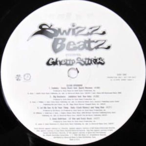 Swizz Beatz - Selected Tracks from Ghetto Stories VG+ - 12" Single 2002 Dreamworks USA - Hip Hop - Shuga Records