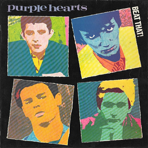 Purple Hearts – Beat That! - Mint- LP Record 1980 Fiction UK Vinyl - New Wave / Power Pop / Mod