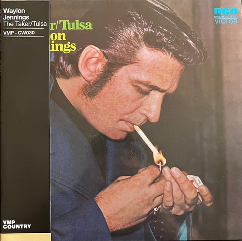 Waylon Jennings – The Taker / Tulsa (1971) - New LP Record 2023 RCA Vinyl Me, Please Olive Green 180 gram Vinyl - Country / Honky Tonk