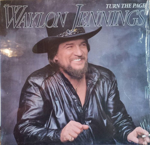 Waylon Jennings – Turn The Page - Mint- 1985 USA - Country