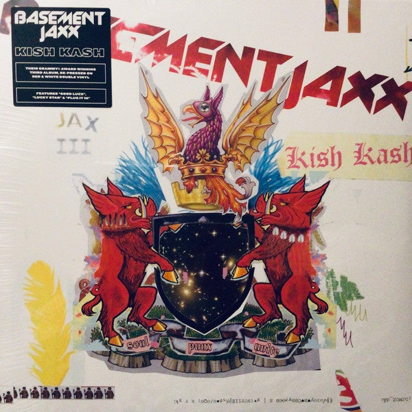 ☆レア☆Basement Jaxx / Kish Kash / 2枚組LP Basement Jaxx – Kish Kash (2003) - New 2 LP Record 2023 XL