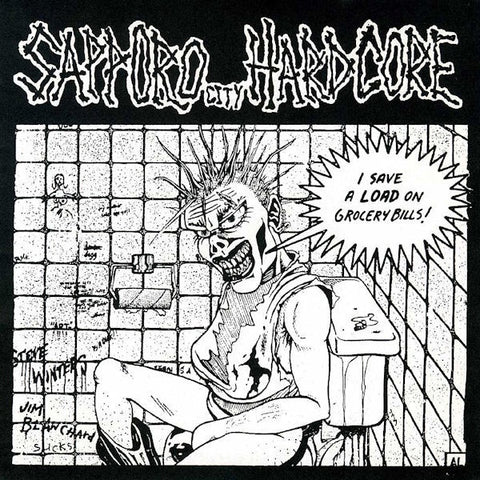 Various – Sapporo City Hardcore - Mint- 7" EP Record 1990 MCR Company Japan Vinyl & 7x Inserts - Death Metal / Hardcore / Punk