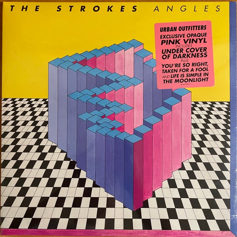 The Strokes - Angles - New LP Record 2011 RCA Urban Outfitters Exclusive Pink Vinyl - Indie Rock / Alternative Rock