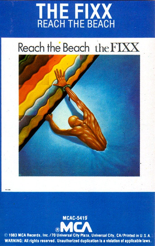The Fixx – Reach The Beach - Used Cassette MCA 1983 USA - Rock / Pop