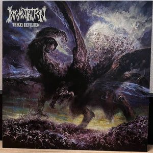 Incantation – Unholy Deification - New LP Record 2023 Relapse Royal Blue With Splatter Vinyl - Death Metal
