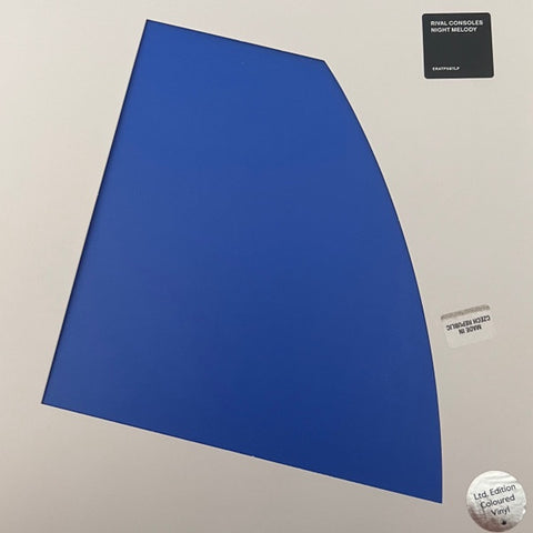 Rival Consoles – Night Melody (2016) - New LP Record 2023 Erased Tapes UK Blue Vinyl, Die-Cut Sleeve & Download - Electronic / Experimental / IDM
