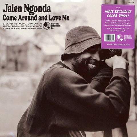 Jalen Ngonda – Come Around And Love Me - New LP Record 2023 Daptone Purple Vinyl - Soul
