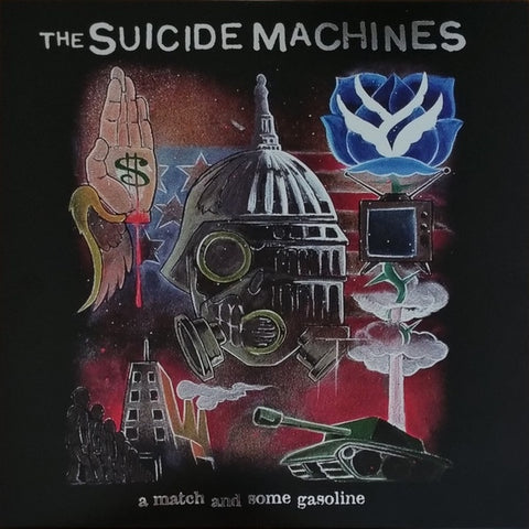 The Suicide Machines – A Match And Some Gasoline (2003) - New LP Record 2023 SideOneDummy Clear Milky Vinyl - Punk / Hardcore / Ska