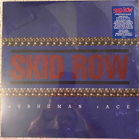 Skid Row – Subhuman Race (1995) - New 2 LP Record 2023 Atlantic BMG Blue & Black Marble 180 gram Vinyl - Heavy Metal / Glam
