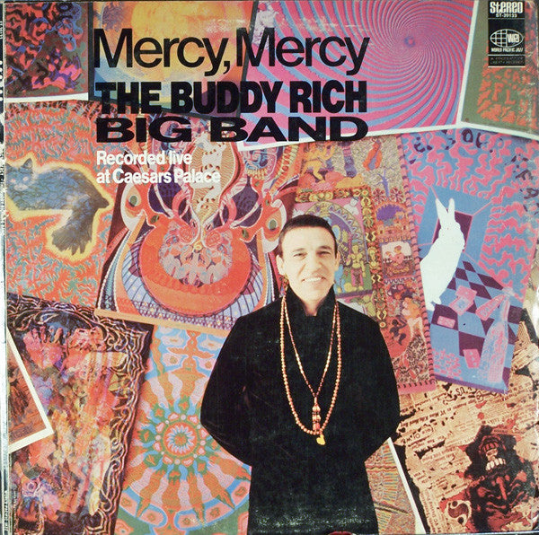 The Buddy Rich Big Band - Mercy, Mercy - VG+ LP Record 1968 World Pacific USA Vinyl - Jazz / Big Band - Shuga Records