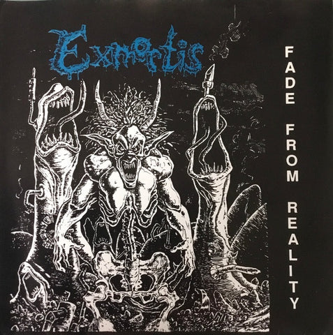 Exmortis – Fade From Reality - Mint- 7" Single Record 1991 Rage USA  Vinyl & Insert - Death Metal