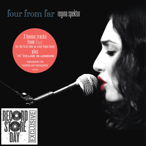 Regina Spektor - Four From Far - New Vinyl Record 2011 RSD Exclusive 7" on Light Blue Vinyl - Pop/Rock