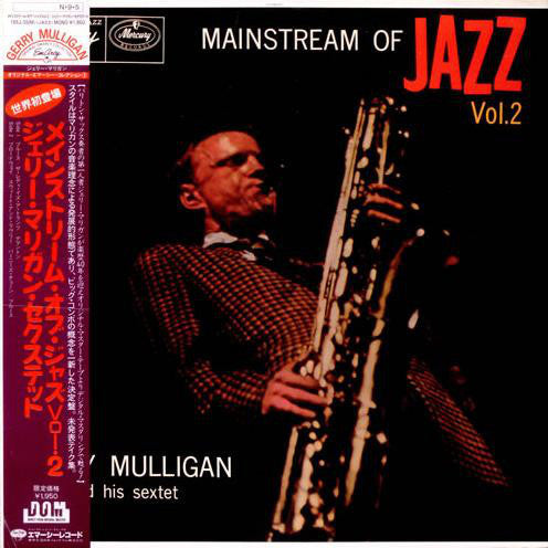 Gerry Mulligan And His Sextet ‎– Mainstream Of Jazz Vol. 2 - Mint- Lp Record 1984 Mercury Japan Mono Vinyl - Cool Jazz - Shuga Records