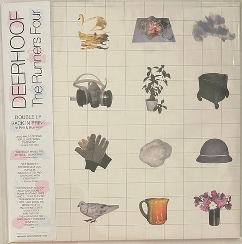 Deerhoof – The Runners Four (2005) - New 2 LP Record 2023 Joyful Noise Pink & Blue Vinyl - Noise Rock / Experimental
