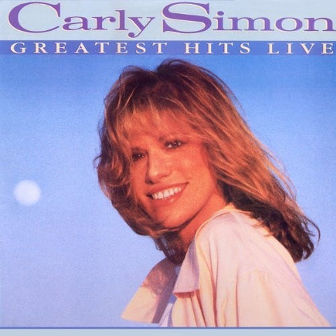 Carly Simon – Greatest Hits Live - LP Record 1988 Arista USA Promo Vinyl - Pop / Soft Rock