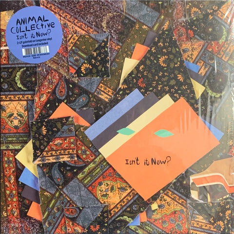 Animal Collective – Isn't It Now? - New 2 LP Record 2023 Domino Europe Tangerine Vinyl & Donwload - Indie Rock / Pop / Psychedelic Rock