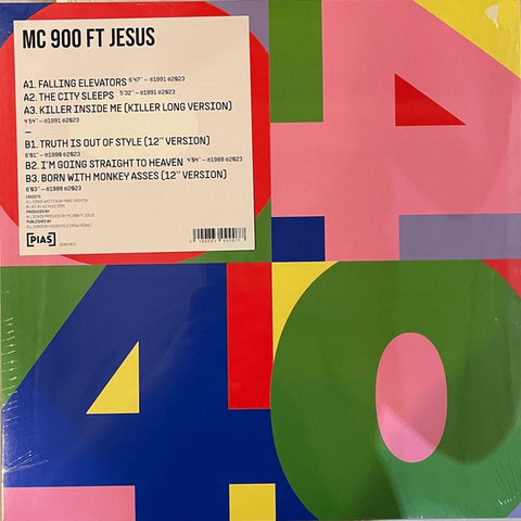 MC 900 Ft Jesus – [PIAS] 40 - New EP Record 2023 PIAS Vinyl - Hip Hop / Jazz