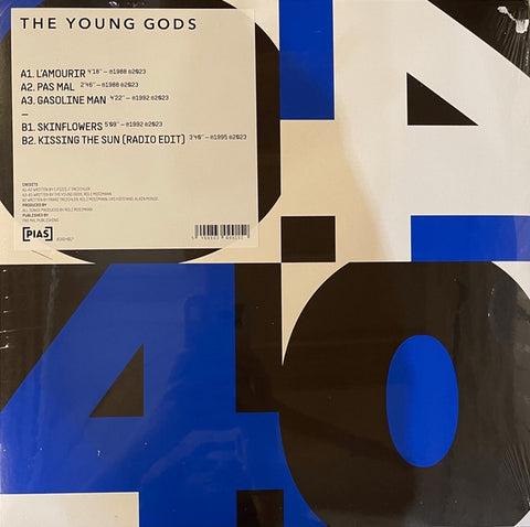 The Young Gods – [PIAS] 40 - New 12" Single Record 2023 PIAS Vinyl - Rock / Industrial
