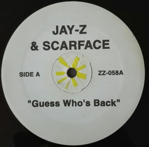 Jay-Z – Guess Whos Back / Ashanti & Notorious B.I.G. - Foolish - VG+ 12" Single Record 1990s USA Promo Vinyl - Hip Hop / Pop Rap