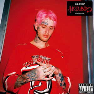 Lil Peep – Hellboy (2016) - New 2 LP Record 2023 Death Note Music Fire Red Splatter Vinyl & Sticker - Hip Hop / Emo