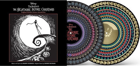 Danny Elfman – Tim Burton's The Nightmare Before Christmas (Original Motion Picture 1993) - New 2 LP Record 2023 Walt Disney Zoetrope Picture Disc Vinyl - Soundtrack