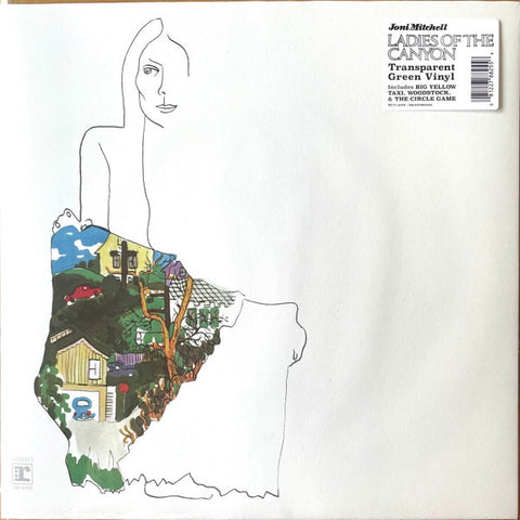 Joni Mitchell – Ladies Of The Canyon (1970) - New LP Record 2023 Reprise Transparent Green Vinyl - Folk
