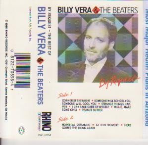 Billy Vera & The Beaters – By Request (The Best Of Billy Vera & The Beaters)- Used Cassette 1986 Rhino Tape- Country