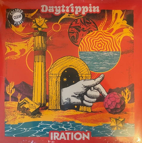 Iration – Daytrippin - New LP Record 2023 Three Prong Clear Vinyl - Reggae-Pop / Dub / Reggae