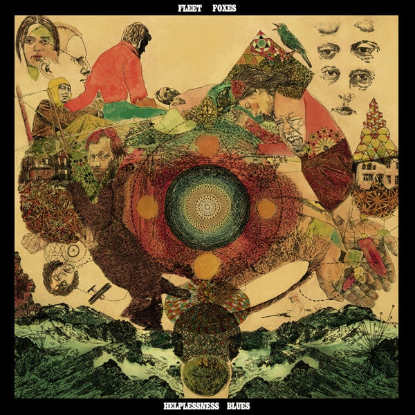 Fleet Foxes - Helplessness Blues - VG+ 2 LP Record 2011 Sub Pop USA Vinyl & Poster - Indie Rock / Folk Rock - Shuga Records