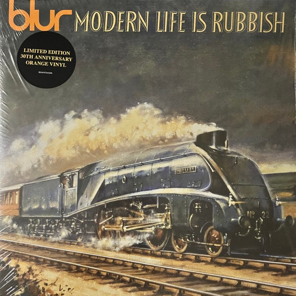 Blur – Modern Life Is Rubbish (1993) - New 2 LP Record 2023 Food Parlophone 180 gram Orange Transparent Vinyl - Britpop / Indie Pop
