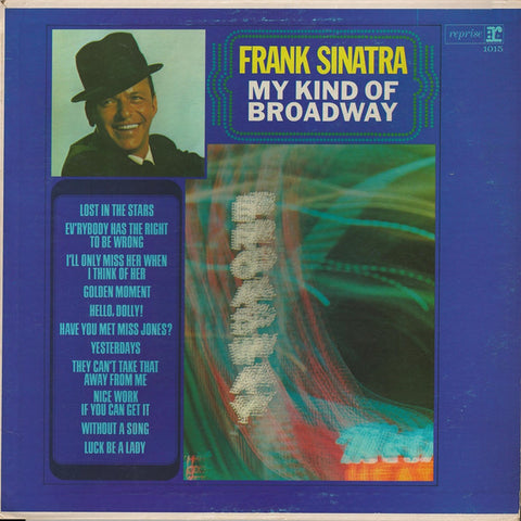 Frank Sinatra – My Kind Of Broadway - VG+ LP Record 1965 Reprise USA Mono Vinyl - Jazz / Pop / Vocal