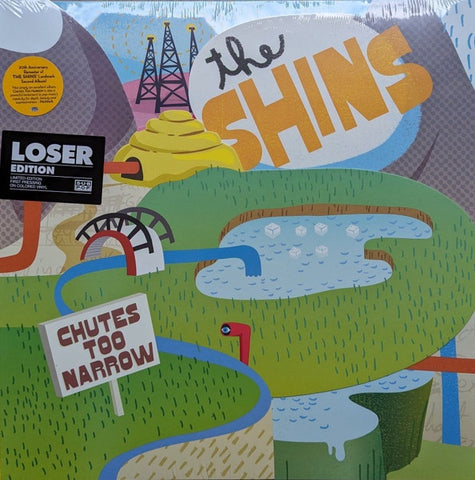 The Shins – Chutes Too Narrow (2003) - New LP Record 2023 Sub Pop Loser Edition Orange Transparent Vinyl & Die-Cut Cover - Indie Rock