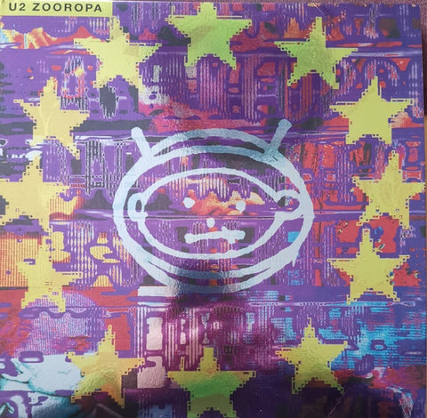 U2 – Zooropa (1993) - New 2 LP Record 2023 Island Yellow Vinyl & Foil Cover - Alternative Rock / Pop Rock / Experimental