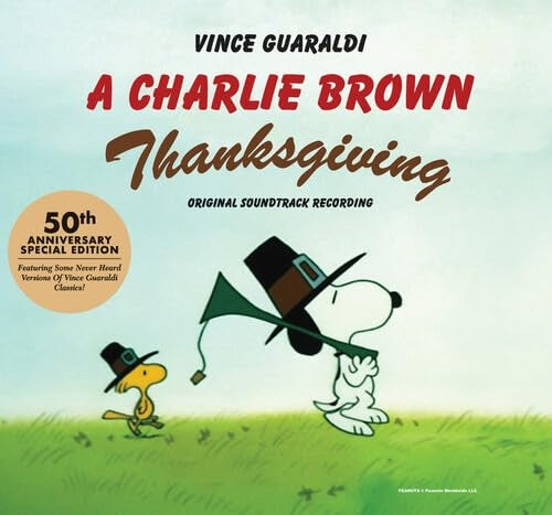 Vince Guaraldi Quintet – A Charlie Brown Thanksgiving (1973) - New LP Record 2023 Lee Mendelson Film Black Vinyl - Soundtrack / Cool Jazz - Shuga Records