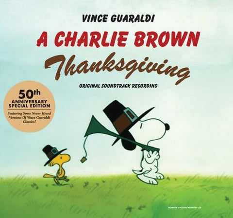 Vince Guaraldi Quintet – A Charlie Brown Thanksgiving (1973) - New LP Record 2023 Lee Mendelson Film Black Vinyl - Soundtrack / Cool Jazz