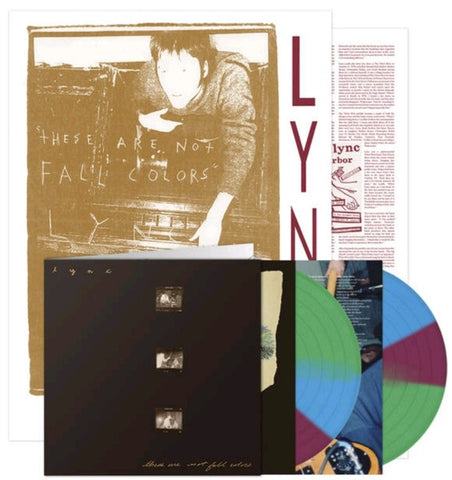 Lync – These Are Not Fall Colors - Mint- 2 LP Record 2023 Suicide Squeeze 180 gram Twist Colored Vinyl - Indie Rock / Emo / Post-Hardcore / Emo