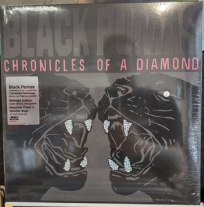 Black Pumas – Chronicles Of A Diamond - New LP Record 2023 ATO USA Midnight Edition Splatter Vinyl & Download - Soul / Psychedelic