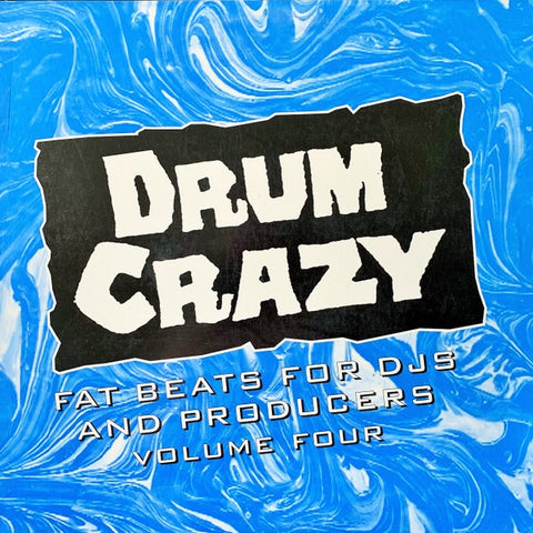 Fishguhlish – Drum Crazy Volume Four - VG- (low grade) LP Record 1995 Ubiquity USA Vinyl - Hip Hop / Breakbeat