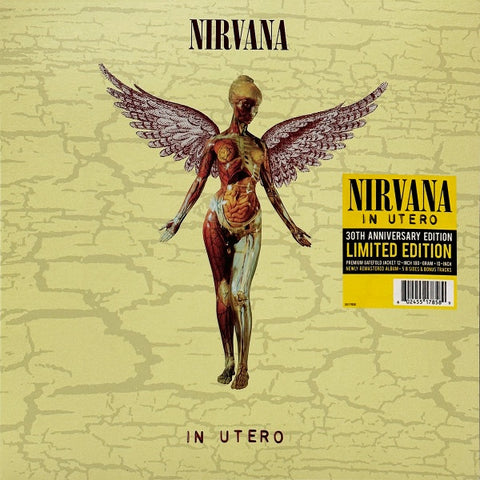 Nirvana – In Utero (1993) - New LP Record 2023 DGC Sub Pop 180 gram Vinyl, 10" EP - Grunge / Alternative Rock