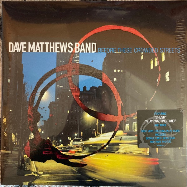 Dave Matthews Band - Before These Crowded Streets (1998) - Mint- 2 LP Record 2023 Legacy Bama Rags RCA Vinyl & Booklet - Rock / Jazz-Rock / Jamband - Shuga Records