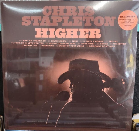 Chris Stapleton – Higher (2010) - New 2 LP Record 2023 Mercury 180 gram Opaque Bone Vinyl - Country
