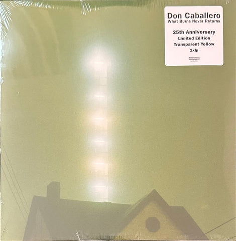 Don Caballero – What Burns Never Returns (1998) - New 2 LP Record 2023 Touch And Go Transparent Yellow Vinyl - Math Rock