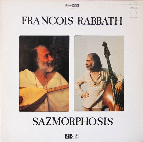 François Rabbath - Sazmorphosis - VG+ (low grade cover) LP Record 1977 Moshé-Naïm France Import Vinyl - Jazz - Shuga Records